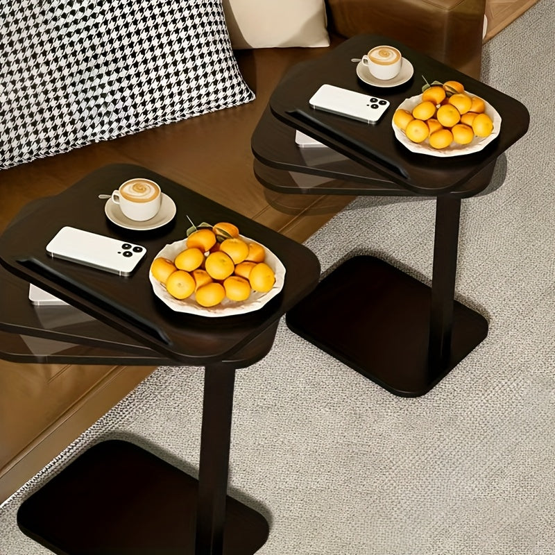 Adjustable Side Table, C Shaped End Table For Couch, 360° Swivel Small Side Table End Tables For Living Room, Bedroom, TV Tray Table For Couch, Side Tables For Small Spaces/home Decor-living Room Decor And Accessories-christ