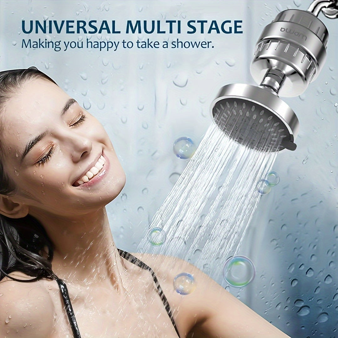 30/35-Stage Shower Water Filter] 30-Stage High-Performance Shower Filter, Showerhead Filter with Cartridges - Hard Water Purifier